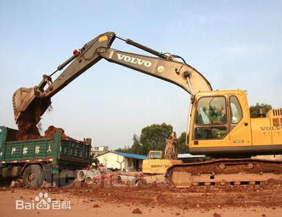 反鏟挖掘機挖一立方二類土外運5km需套定額構成分析